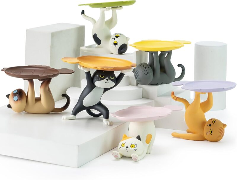 Cat Stands Series 1PC Blind Box Random Design Cute Figures Collectible Toys Birthday Gifts
