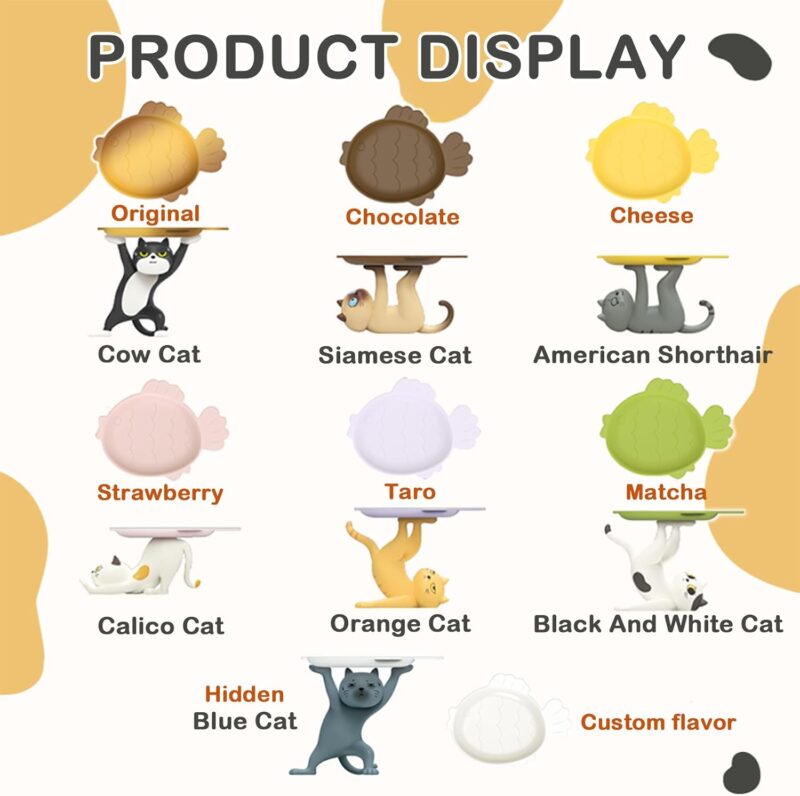 Cat Stands Series 1PC Blind Box Random Design Cute Figures Collectible Toys Birthday Gifts - Image 2