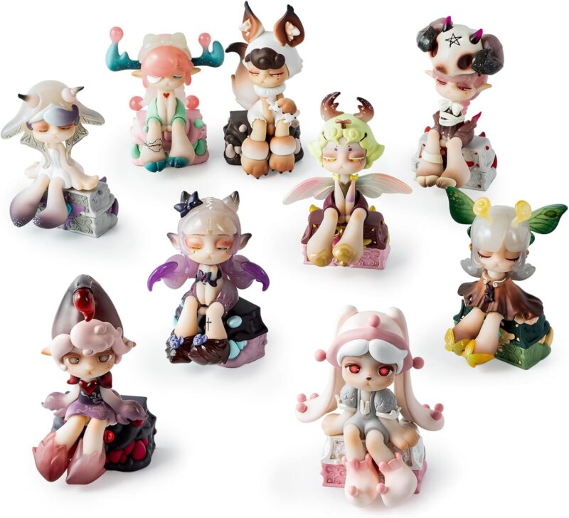 Princess Magic Town Series 1PC Blind Box Figures, Random Design Cute Figures Collectible Toys Birthday Gifts