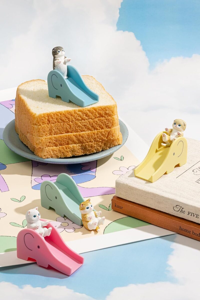 Blind Box - 1 of 4 Collectable Mini Figurines - Fun, Versatile Decoration for Cat Enthusiasts - Image 2
