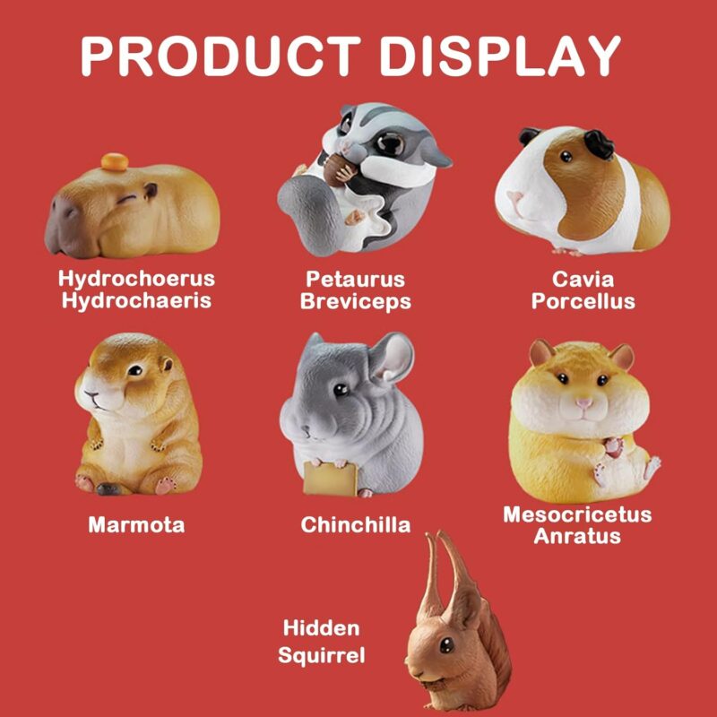 Pocket Cute Zoo Series Blind Box Single Box, Cute Figures Collectibles - Image 2