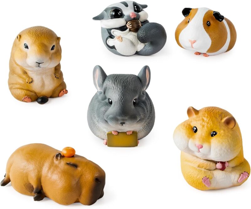 Pocket Cute Zoo Series Blind Box Single Box, Cute Figures Collectibles